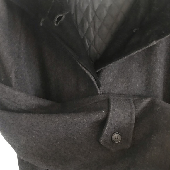 Vintage Hooded, Full-length, Wool Coat, sz 12 - Picture 8 of 12